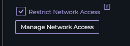 Manage Network Access